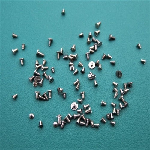 100 small watch screws - 100,