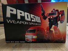 Transformers Third Party iGear PP05W Weapon Specialist (not Ironhide) + Toyhax!