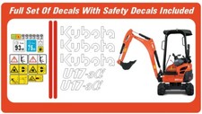 Kubota u17 mini micro digger - u17-3,