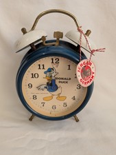 Vintage Walt Disney Donald Duck Alarm Clock West Germany