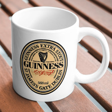 Guinness Stout Mug Gift Cup Friend Keepsake Novelty Mug