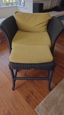 Wicker black Armchair with