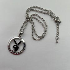 Y2K Playboy Bunny Necklace