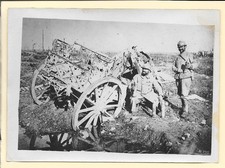WWI Wrecked Artillery Caisson