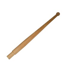 Teak flagpole 600mm long - teak,