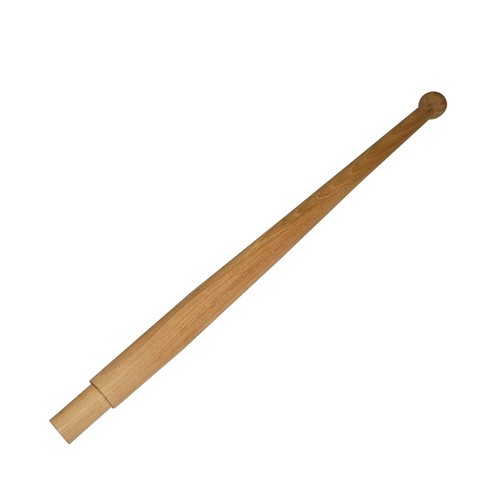 Teak flagpole 600mm long - flagpole,