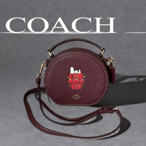 Coach peanuts snoopy round - peanuts,