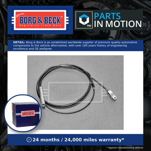 Handbrake cable bkb1361 - handbrake,