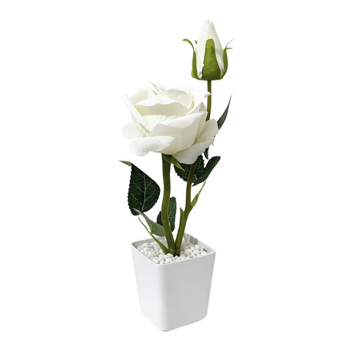 Artificial rose potted plant - rose,