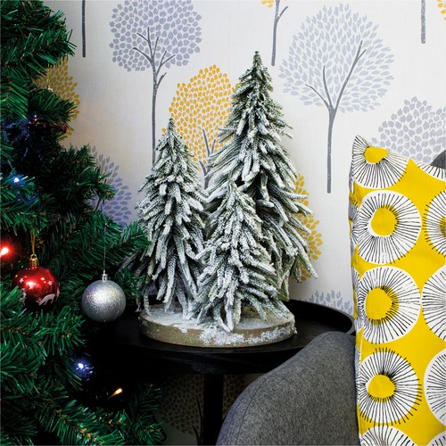 Home festive snow topped - topped, mini