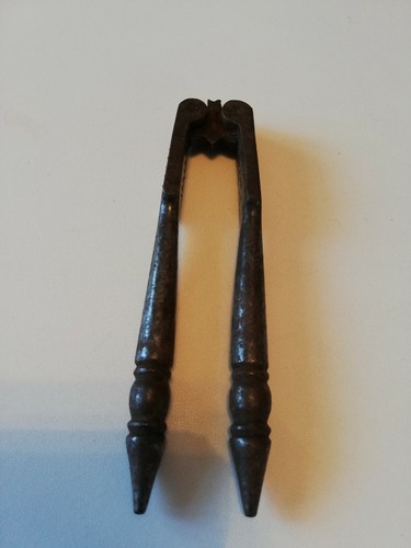 Vintage pair metal nut - of,