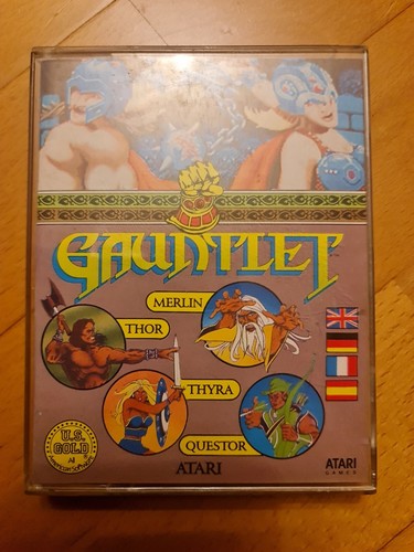 Gauntlet atari cassette - atari, us