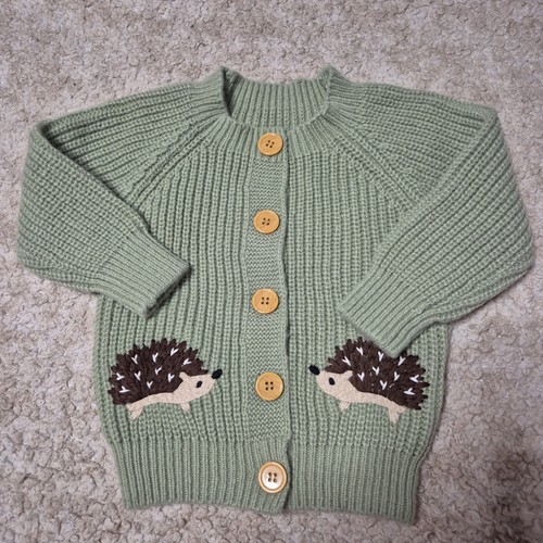 Babies knitted hedgehog - babies,