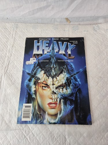 Heavy metal magazine - metal, november