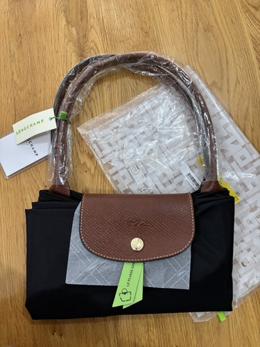 Black large longchamp bag - black,