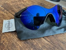 Vintage Rare Oakley Sub Zero Planet X Ice Blue Iridium 1992
