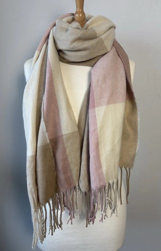 Primark large check blanket - large,