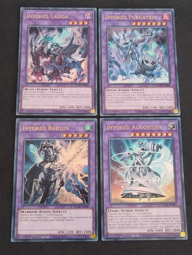 Invoked engine core cards - engine, x4