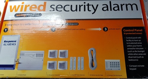Response wired house - house, alarm