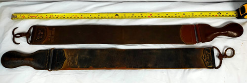 Vintage horse leather strop - vintage,
