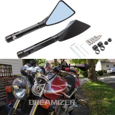 2x Black Motorcycle CNC