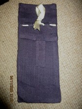 Brand New Hessian Bottle Bags in Purple