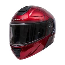 Spada Orion 2 Allure Flip Up Motorcycle Helmet Modular Scooter Bike Crash Red