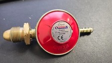 LPG Propane Gas 37 mbar  Pressure Red Regulator - Boiling Ring, Camping, BBQ