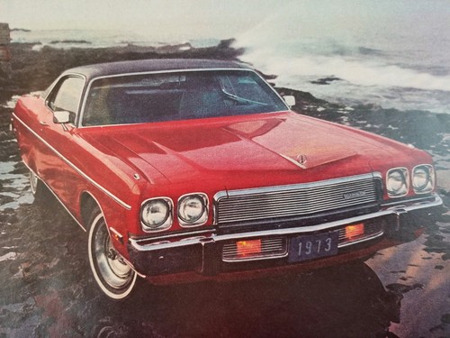 1973 red plymouth fury - 1973,