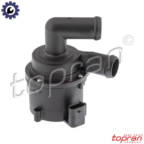 Auxiliary water pump cooling - pump, (cooling