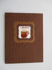 Handmade Greeting Card Cross