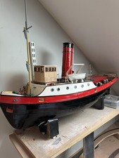 Model Tug Boat Fibreglass Hull