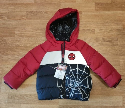 Spiderman puffer jacket coat - jacket,