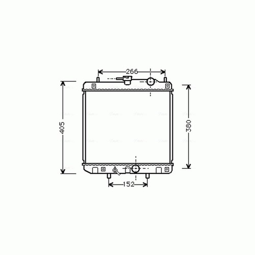 Radiator for daihatsu - daihatsu, charade