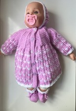 HAND KNITTED DOLLS CLOTHES FOR