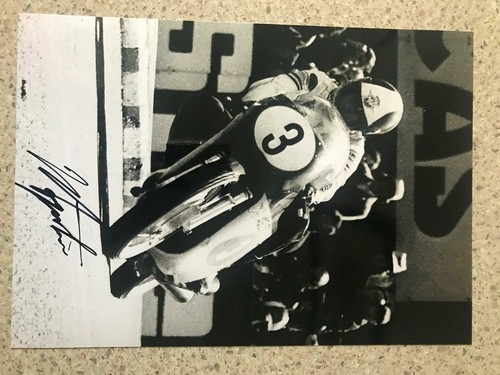 Giacomo agostini hand signed - giacomo,