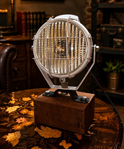 Vintage industrial spotlight - vintage,