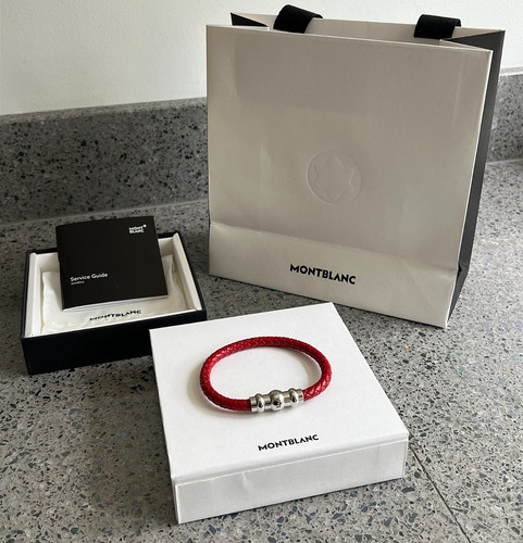 Montblanc braided leather - montblanc,