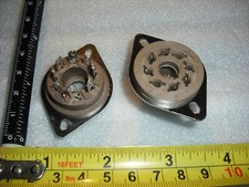 Brown plastic octal 8 pin