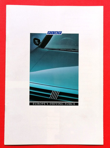 1988 fiat range - sales, brochure