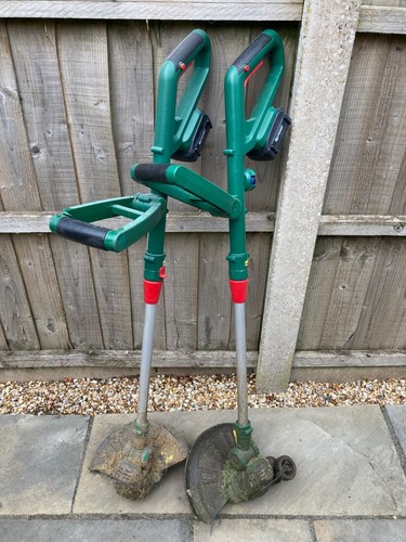 Qualcast battery strimmer with - qualcast,