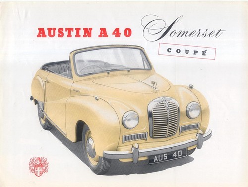 Austin a40 somerset drophead - somerset,