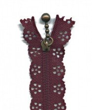 Minerva Flower Lace Dress Zips