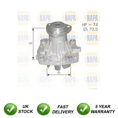 Water pump sjr fits - water,