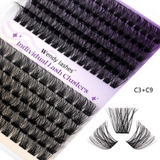 Wendy Individual Lashes D Curl Cluster Lashes 0.07 12-16mm DIY Lash Extensions