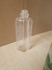 Vintage Clear Glass Bottle