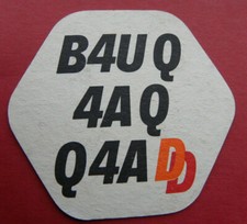 Double Diamond Beer Mat