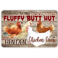 Fluffy Butt Hut Chicken Coop