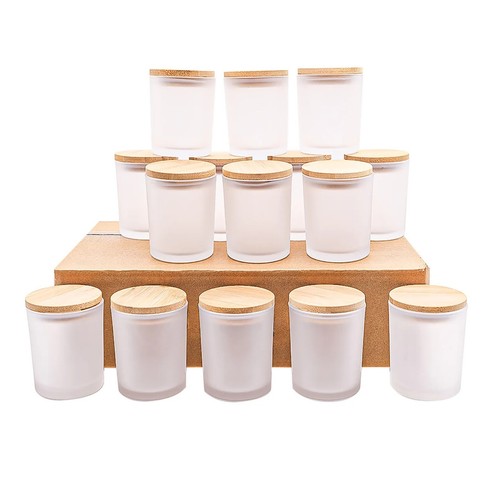 Pack 7oz frosted candle - pack,