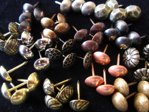 Decorative upholstery nails - upholstery,